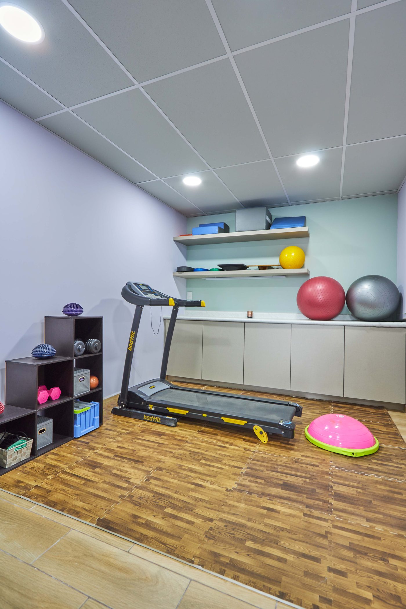 Área de ejercicio terapéutico Kinespa Puebla