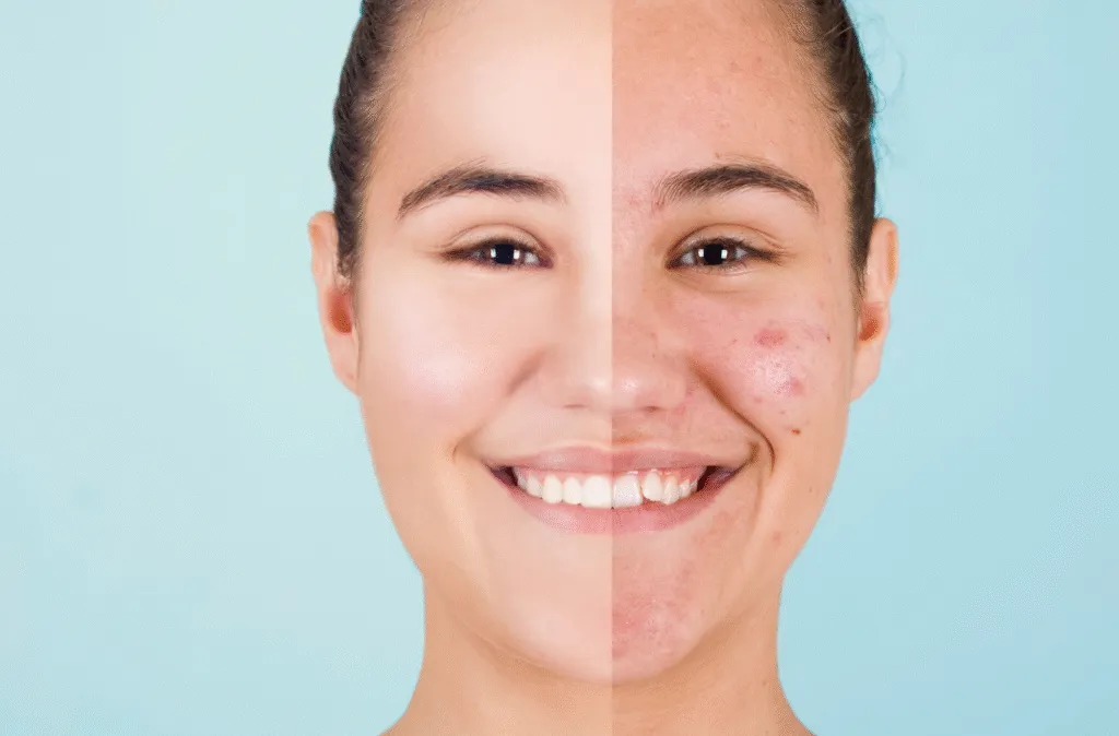 Concepto visual de estética y fisioterapia