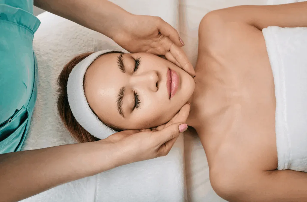 Imagen informativa de servicios de spa